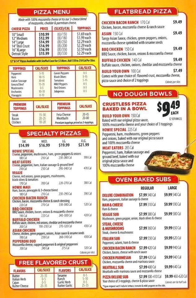 Hungry Howie's Pizza & Subs Howie Maui